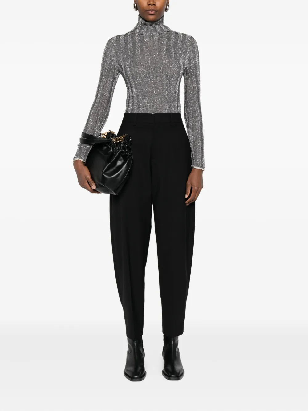Fabiana Filippi high-waisted tapered trousers | Pantalones tapered | Image 2