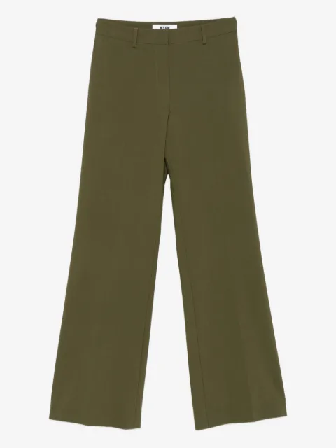 MSGM pantalones acampanados