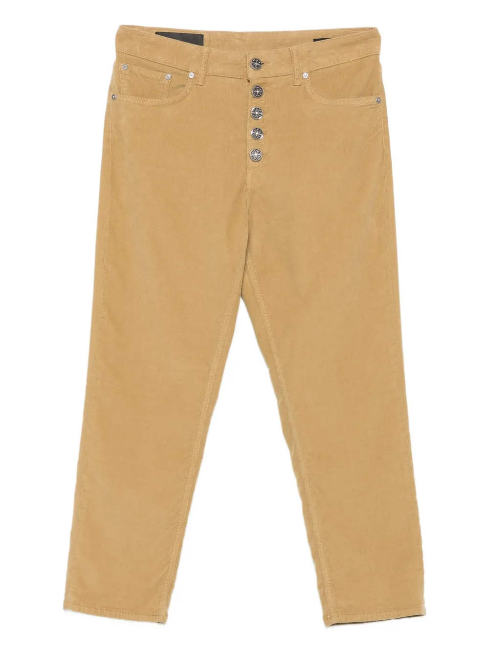 Dondup Koons Trousers In Brown