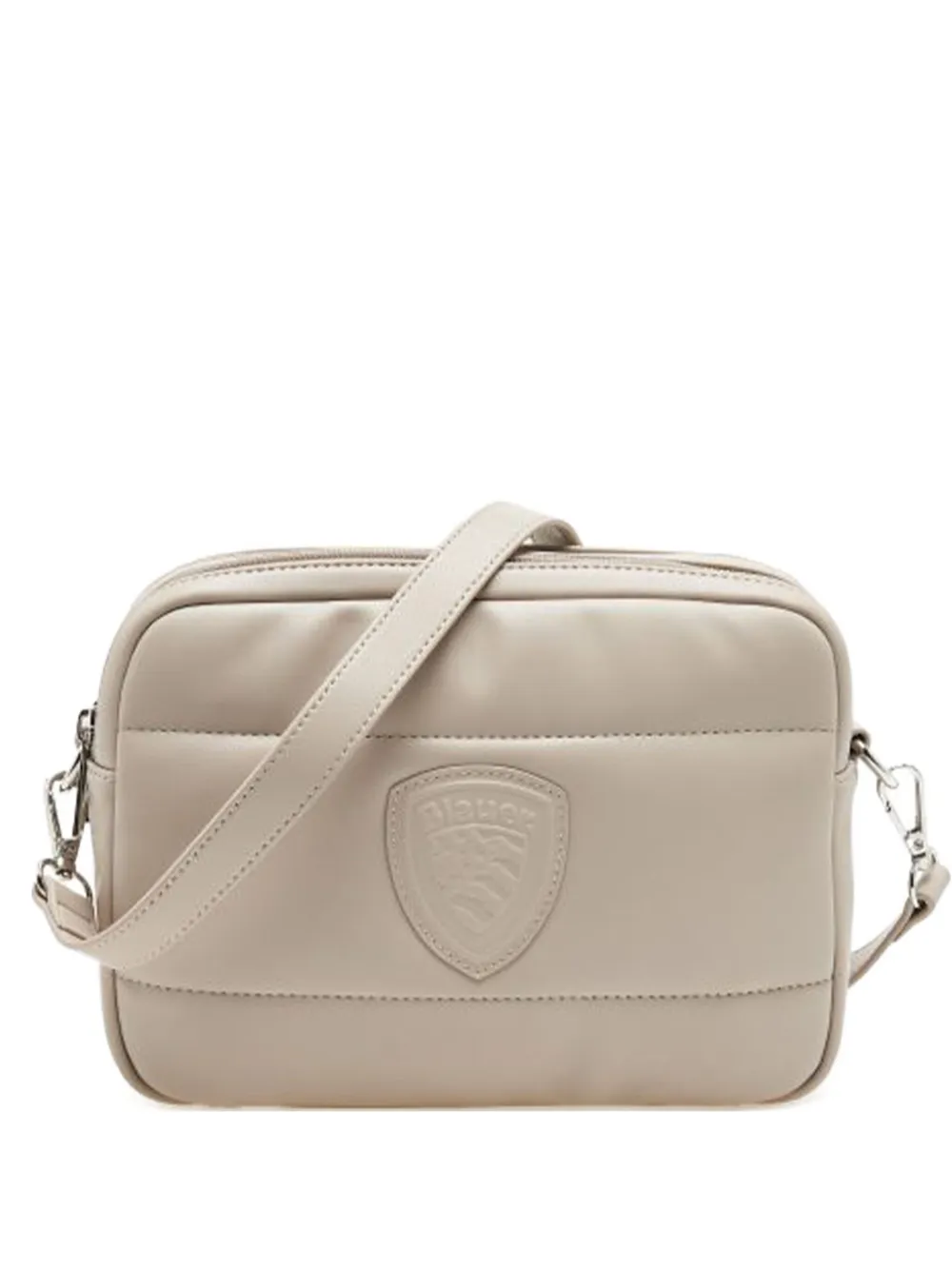Blauer logo-embossed shoulder bag | Neutrals | Image 1