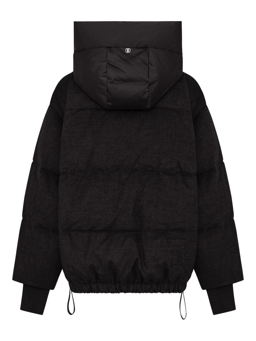 Duno Heka Hooded Puffer Jacket In Brown