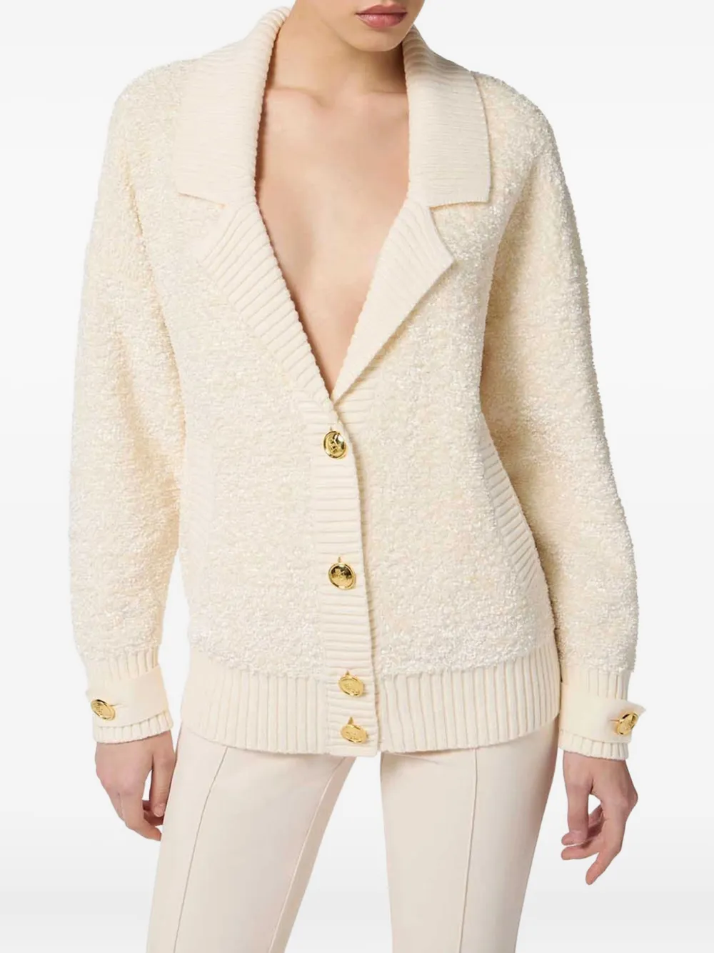 Elisabetta Franchi Tricot Jersey Clothing In Animal Print