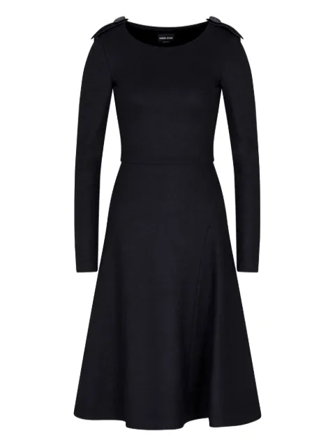 Giorgio Armani wool midi dress