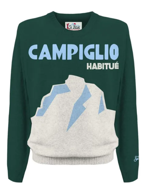 MC2 Saint Barth mountain-graphic sweater