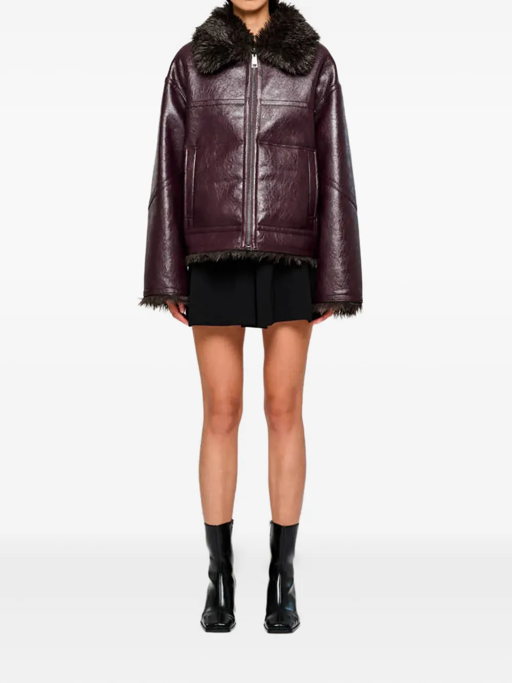 OOF WEAR chamarra reversible con cierre | Chamarras oversize | Image 2