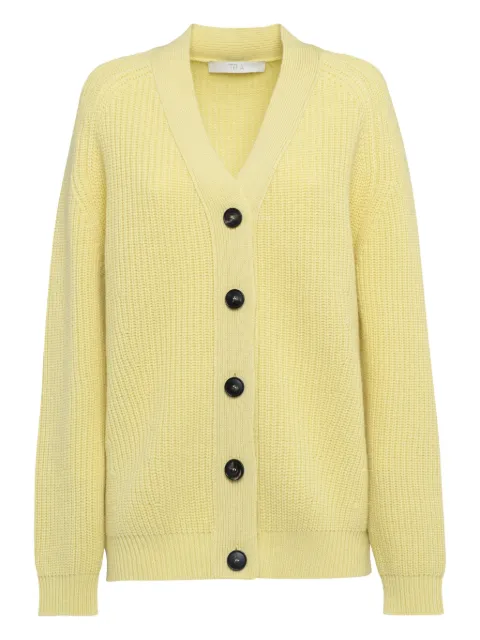 Tela ribbed V-neck cardigan