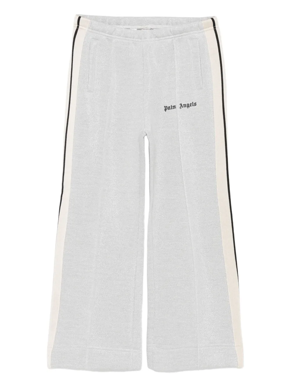 Palm Angels Kids logo-print track pants | Grey | Image 1