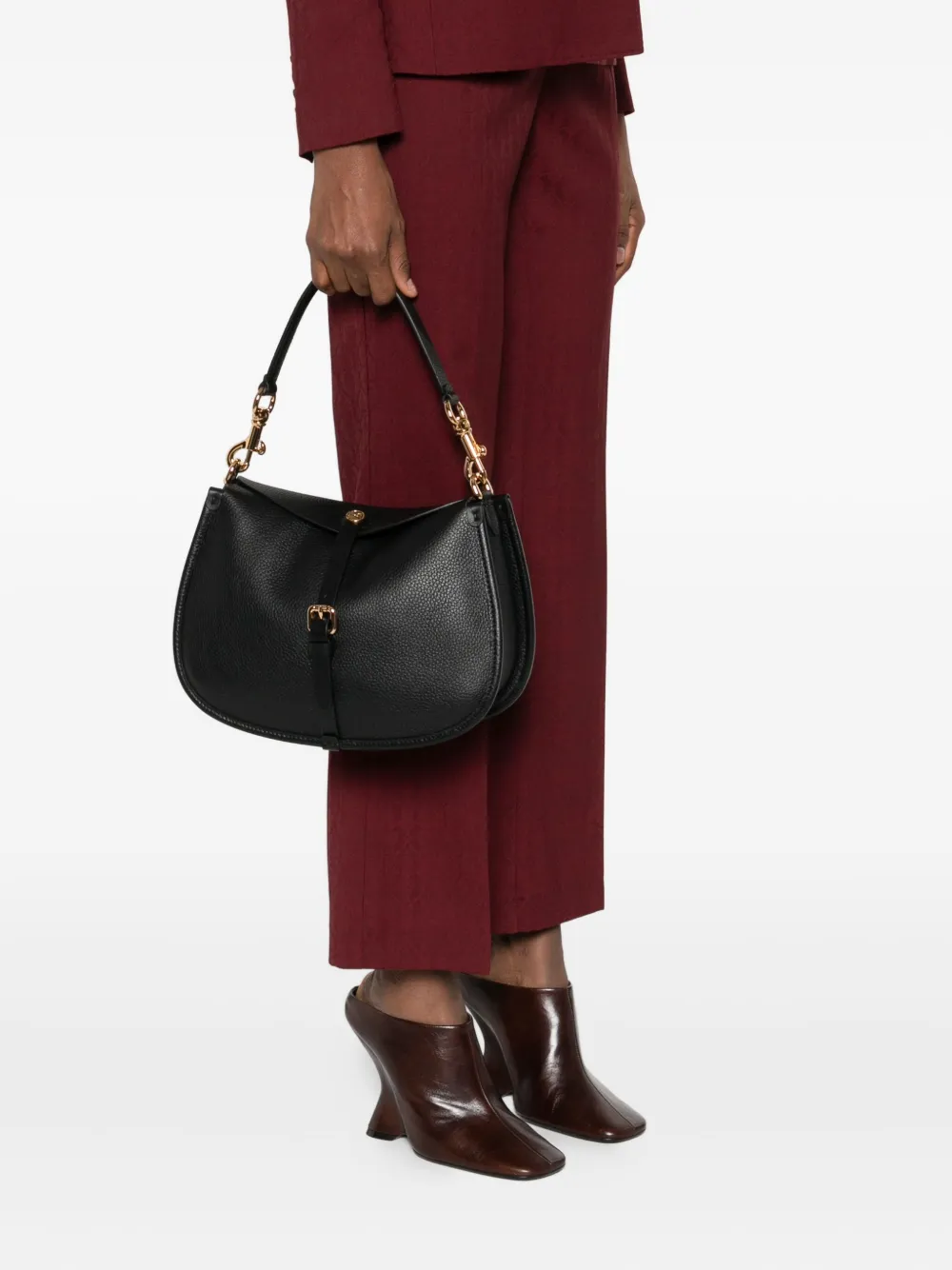 ETRO Medium Pony schoudertas - Zwart