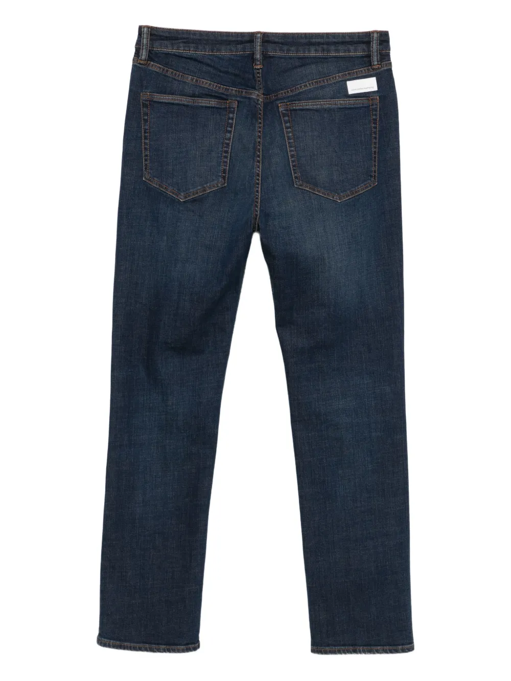 Nine In The Morning whiskering-effect jeans - Blauw