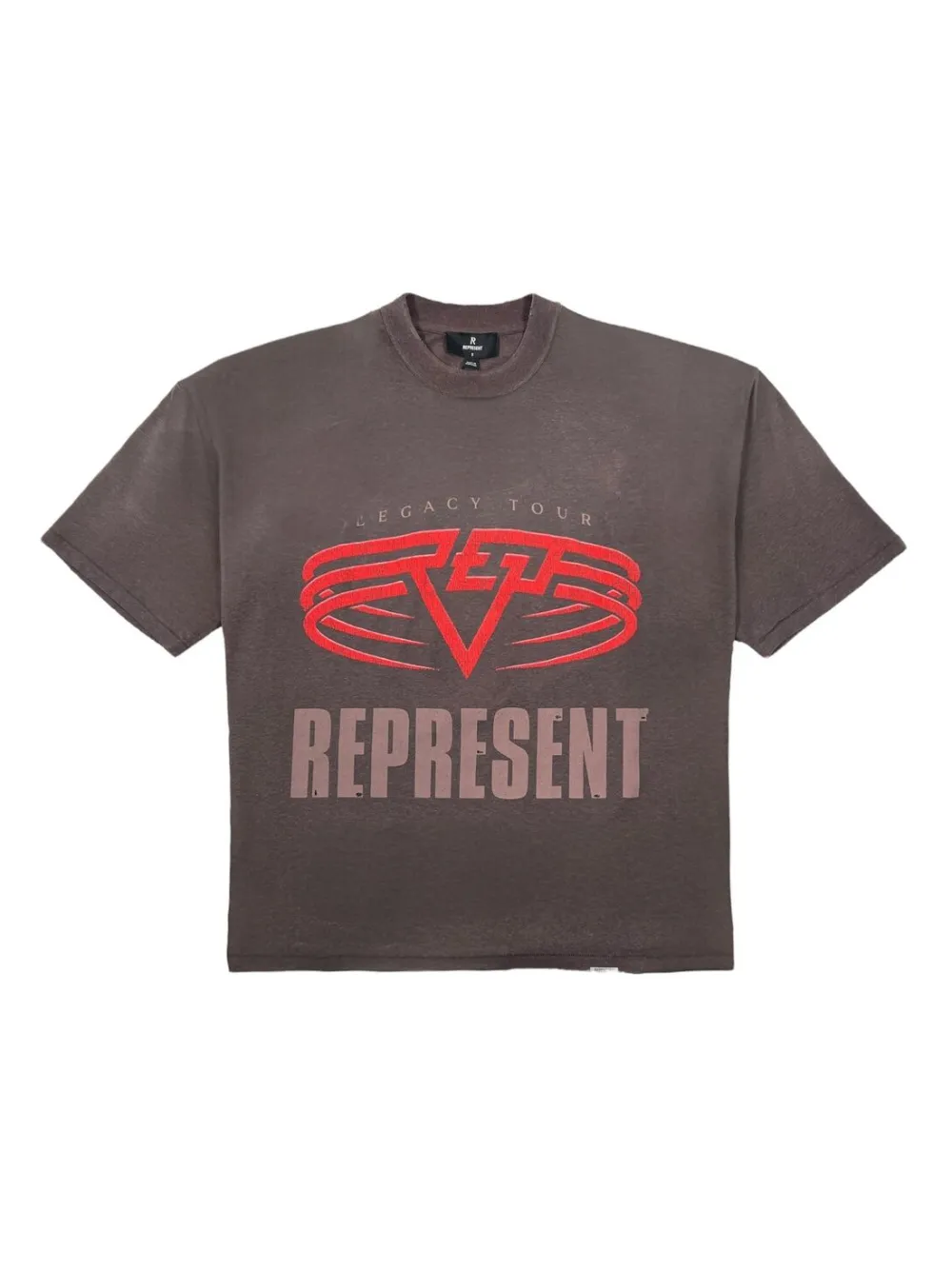 Represent Reversible Living Legacy Tour T-shirt In Gray