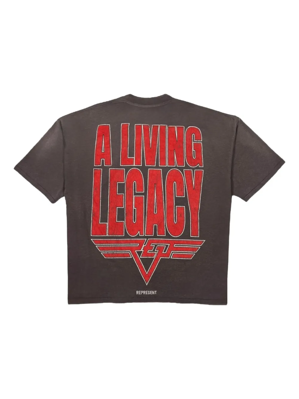 Represent Reversible Living Legacy Tour T-shirt In Gray