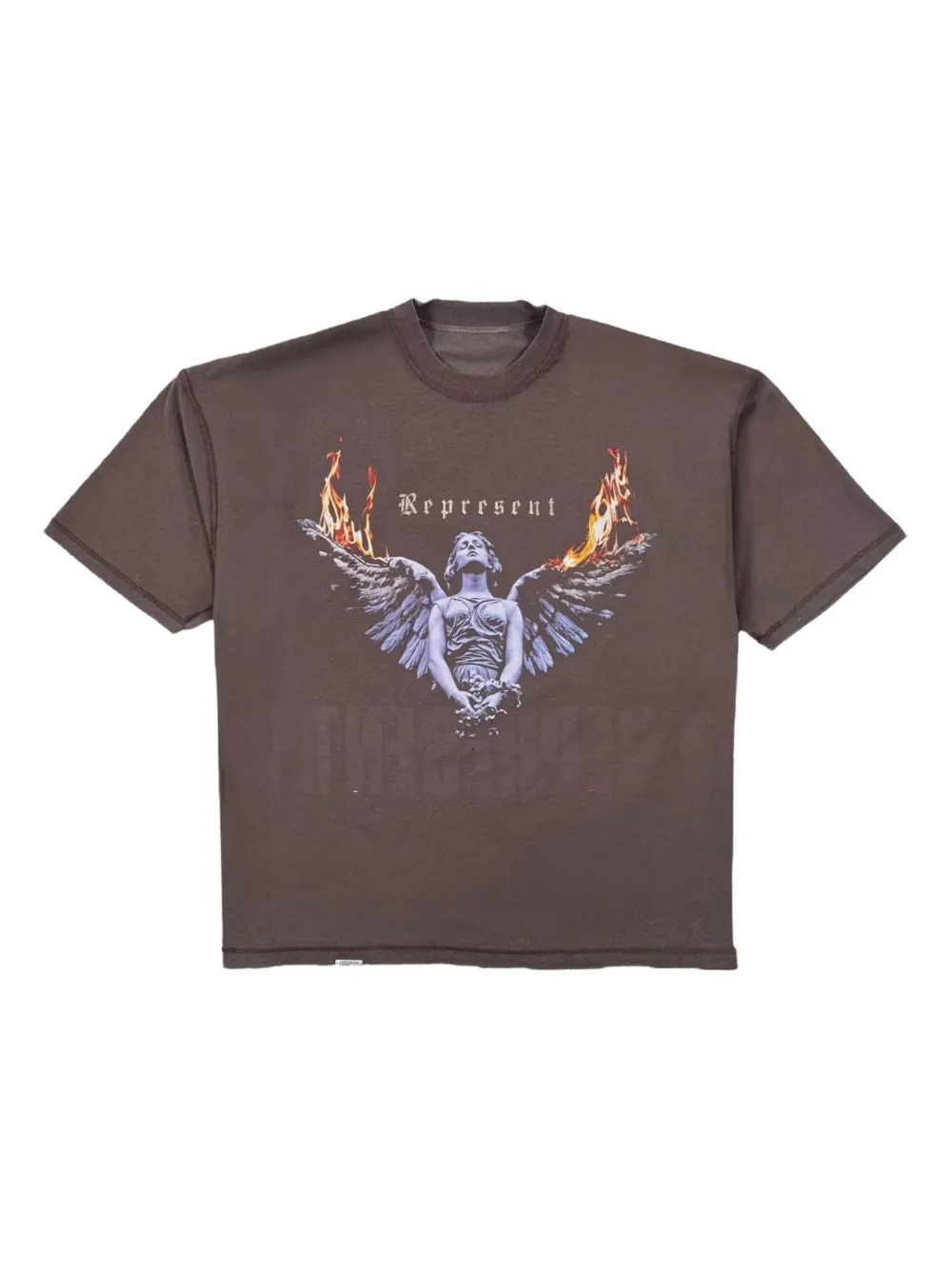 Represent Reversible Living Legacy Tour T-shirt In Gray