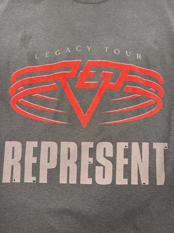 Represent Living Legacy Tour Reversible T-shirt | Black | FARFETCH