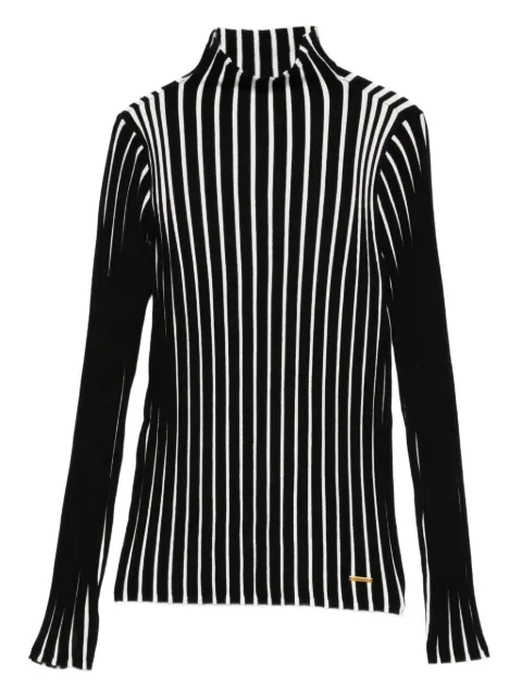 TWINSET ribbed stripe top