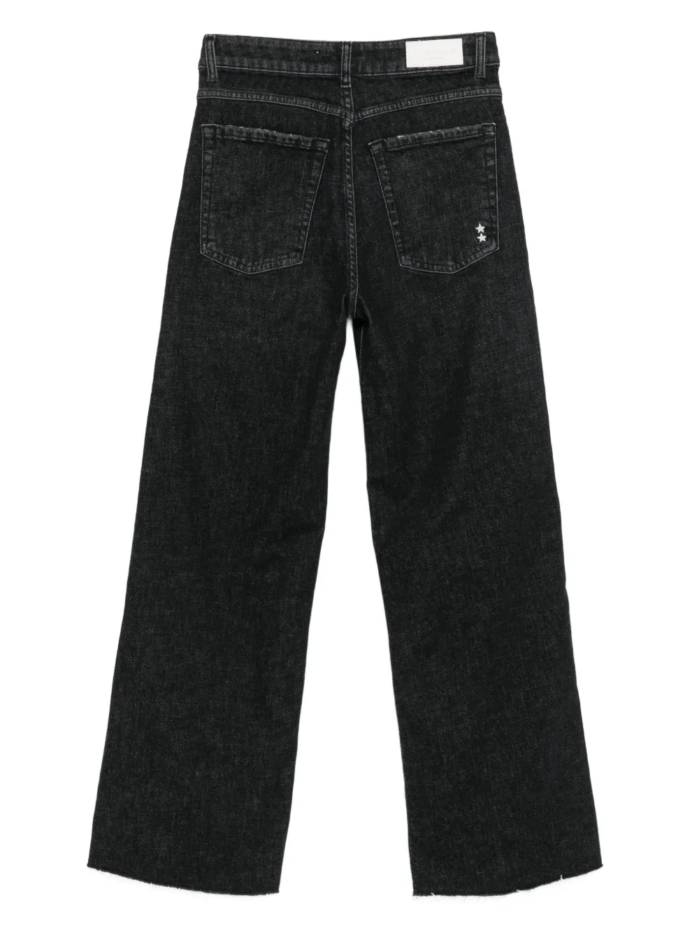 ICON DENIM Angie frayed-hem jeans | Wide-Leg Jeans | Image 2