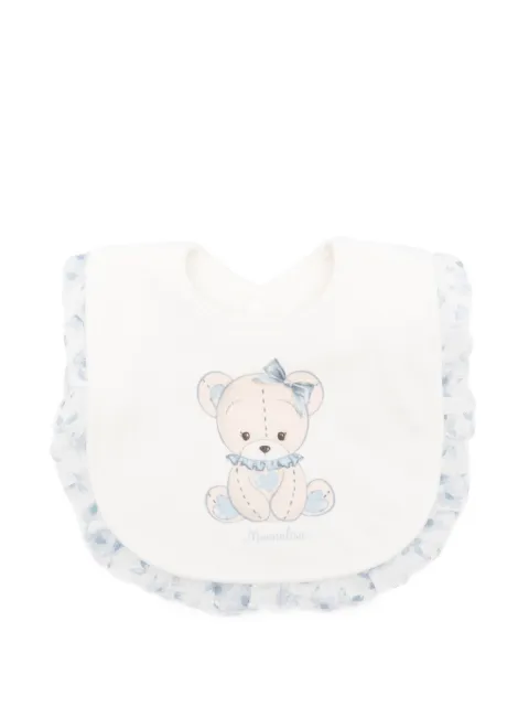 Monnalisa babero con motivo Teddy Bear
