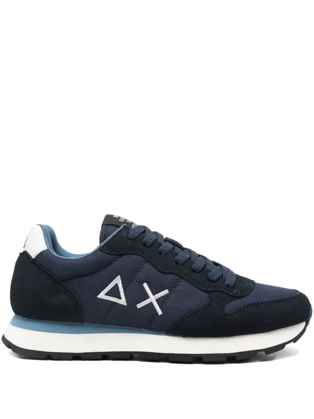 Sun68 logo-embroidered sneakers - ブルー Sun68 logo-embroidered sneakers - ブルー