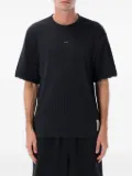 Satisfy pleated T-shirt - Black
