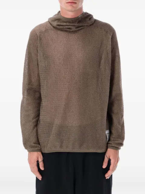 Satisfy fleece hooded sweater
