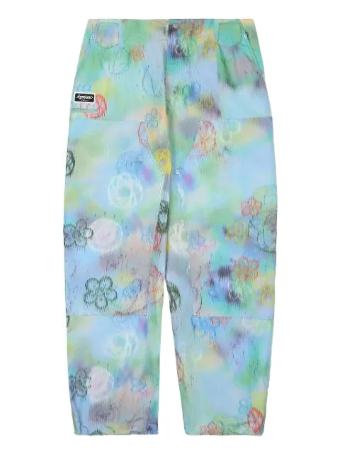 Kenzo x Futura 2000 floral-print trousers