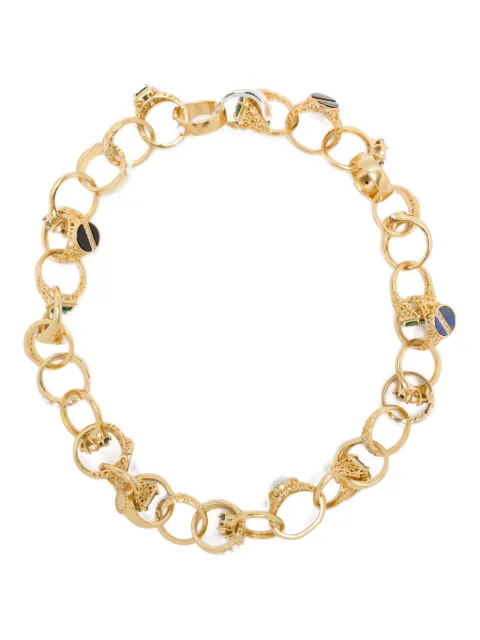 Medea Edwardian ring-chain necklace