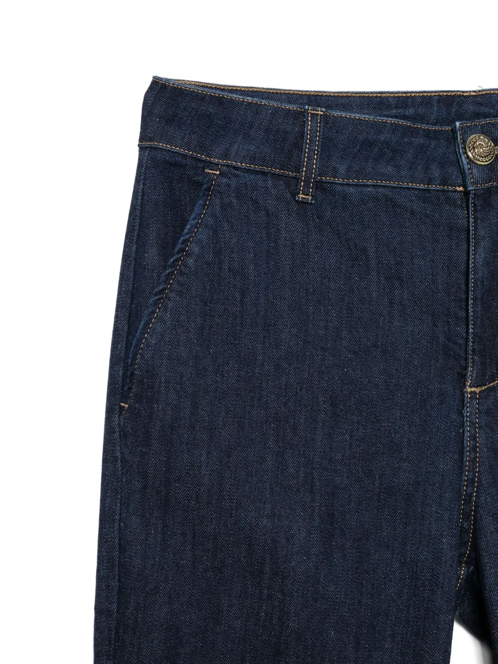 Liu •jo Button-detail Jeans In Blue