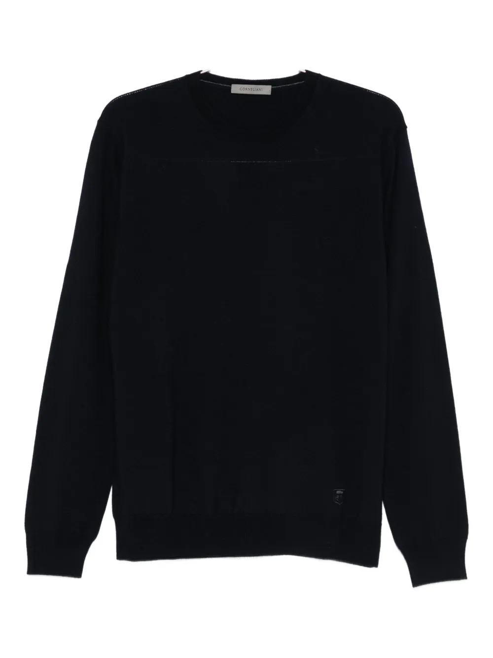 Corneliani crew-neck logo-detail sweater | Image 1