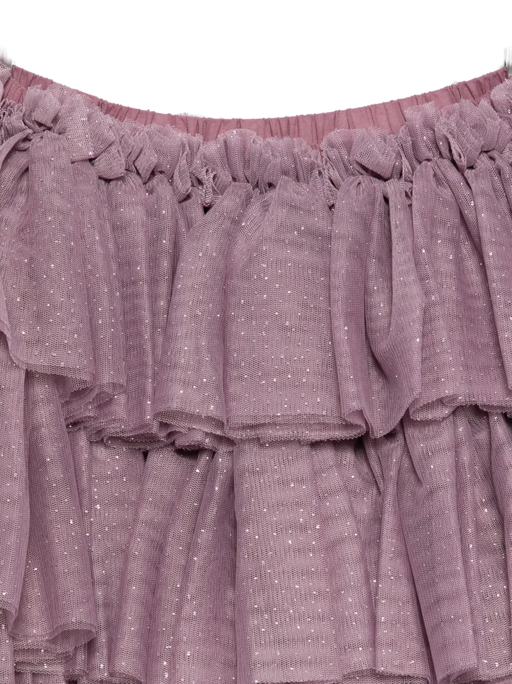 Konges Sløjd Ruffled Mini Skirt In Purple