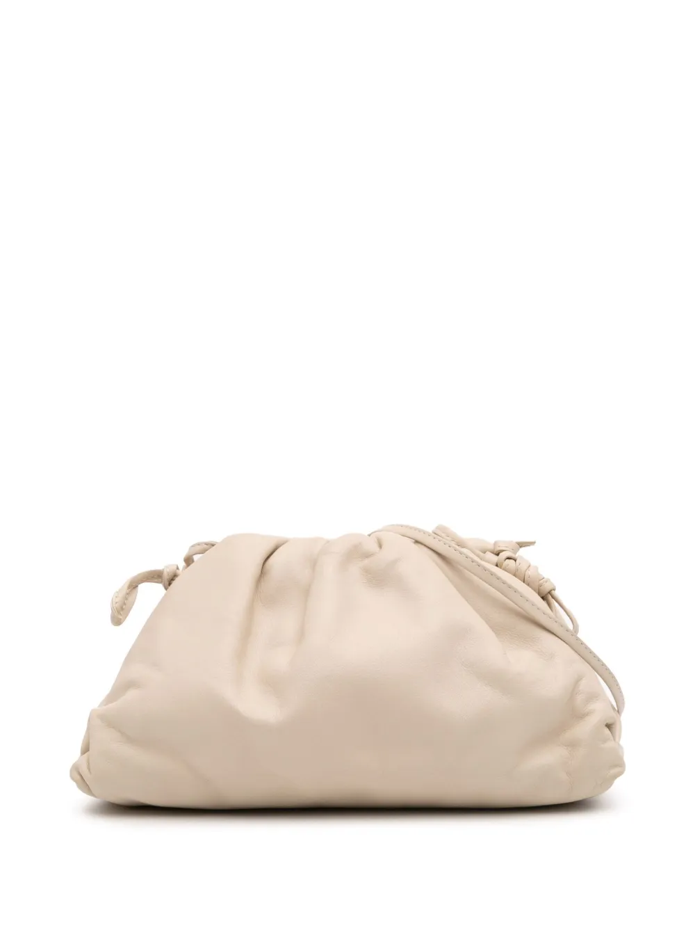 Bottega Veneta Pre-Owned 2012-2025 Lambskin The Mini Pouch crossbody bag | White | Image 1