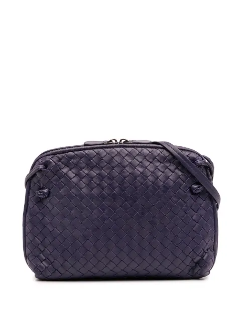 Bottega Veneta Pre-Owned bolsa crossbody Nappa Intrecciato Nodini 2012-2025