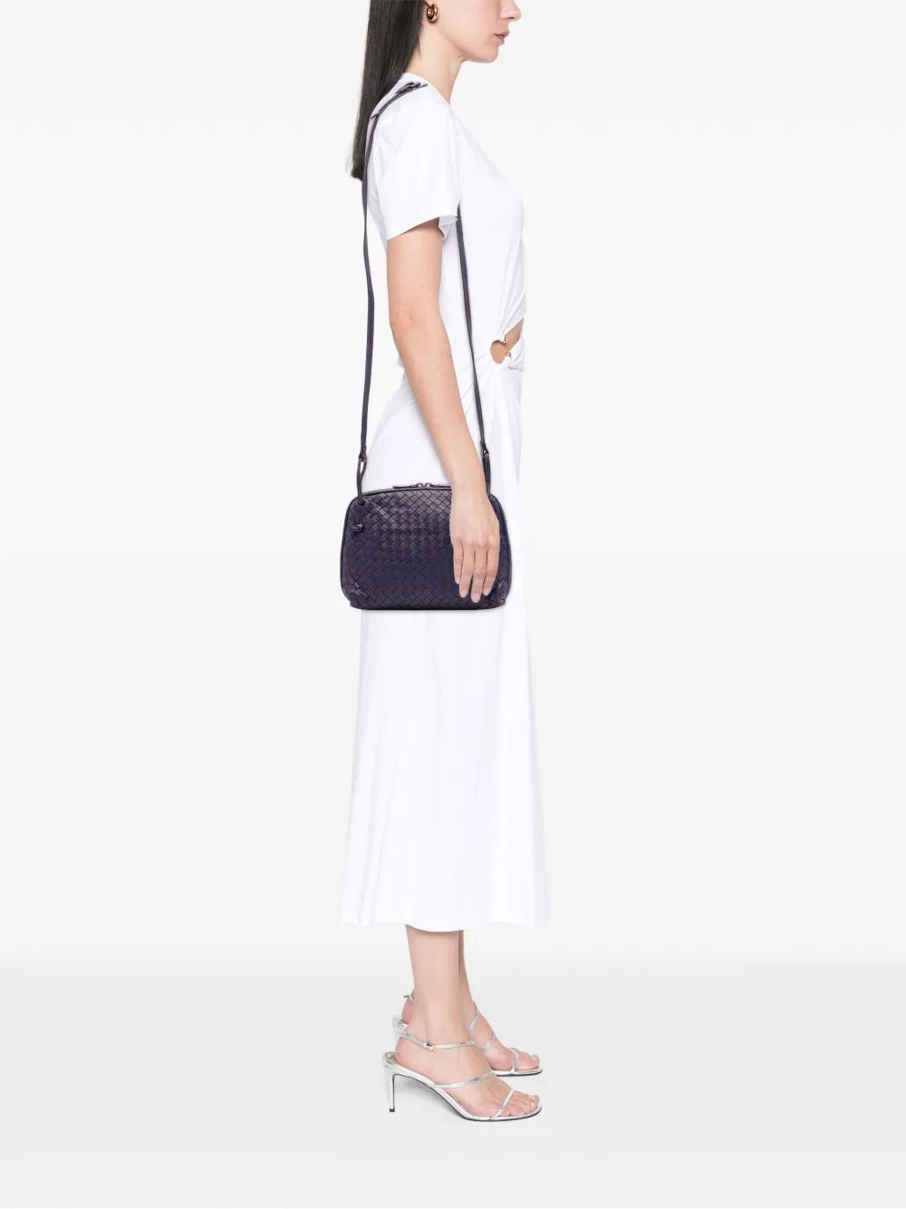 Bottega Veneta Pre-Owned 2012-2025 Nappa Intrecciato Nodini crossbody bag | Pre-Owned | Image 2