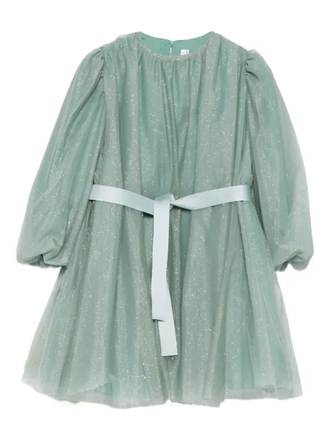 Il Gufo puff-sleeve dress