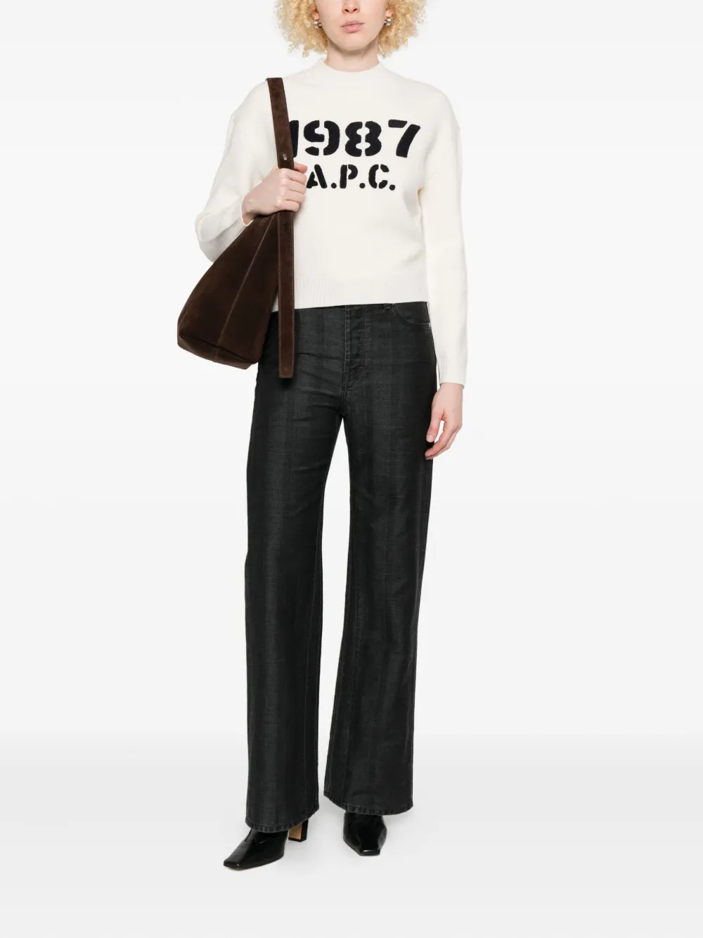 A.P.C. 1987 logo jumper | Sweaters | Image 2