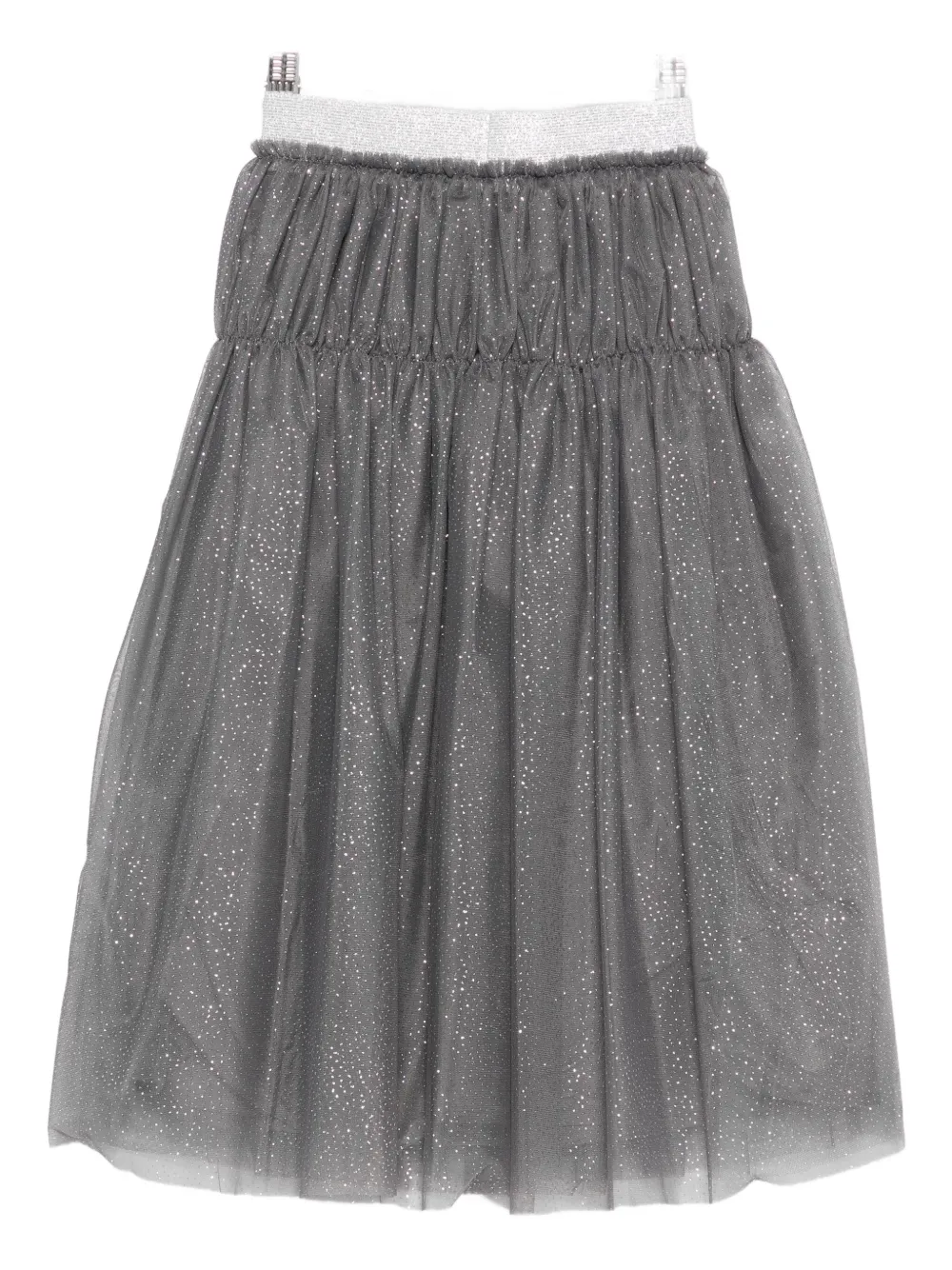 Il Gufo glitter-detail elasticated-waist skirt | تنانير قصيرة | Image 2