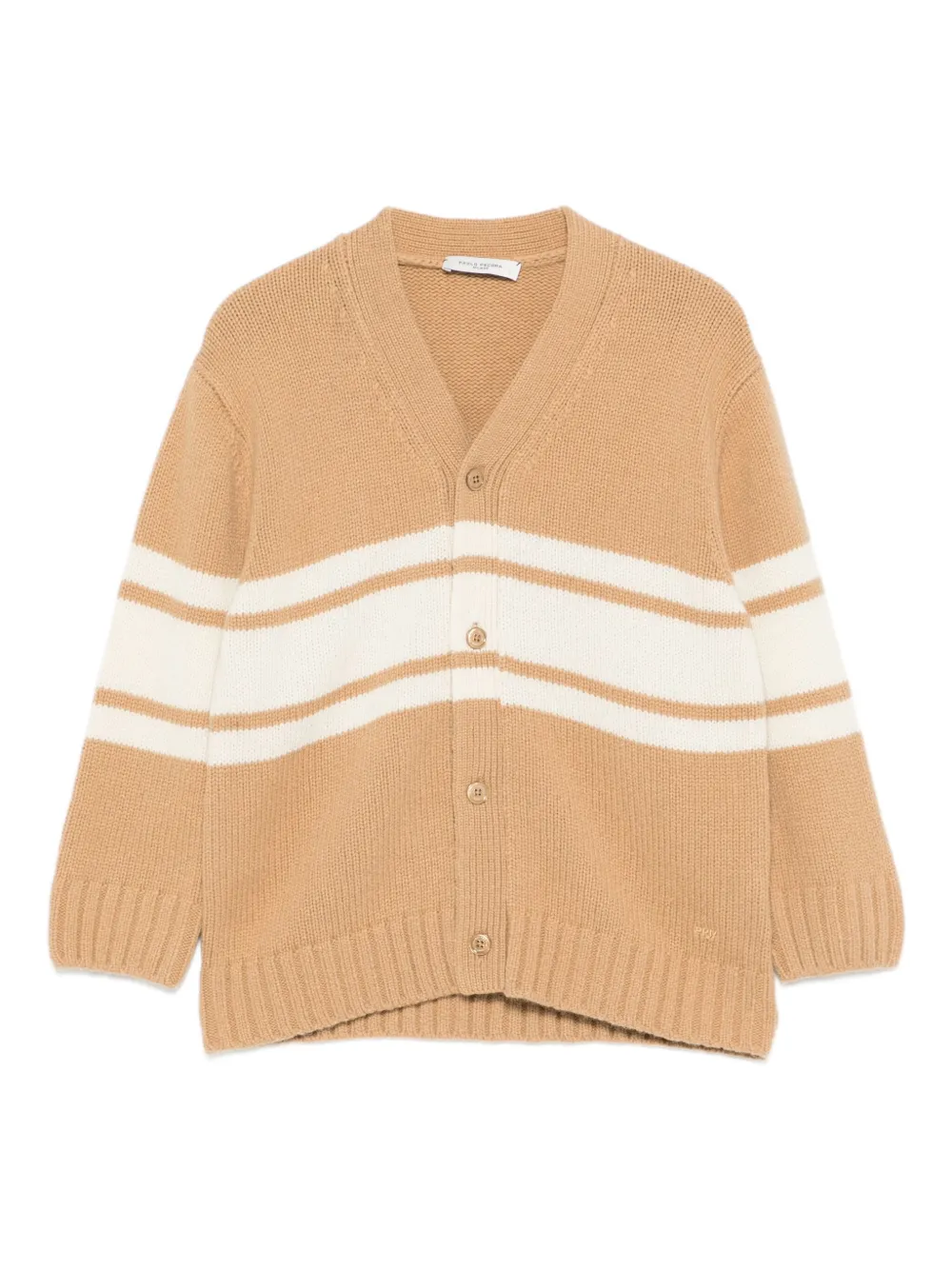 Paolo Pecora Kids button-up cardigan | Neutrals | Image 1