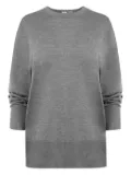 TOTEME crew-neck knit sweater - Grey