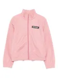 Palm Angels Kids zip-up sweatshirt - Pink