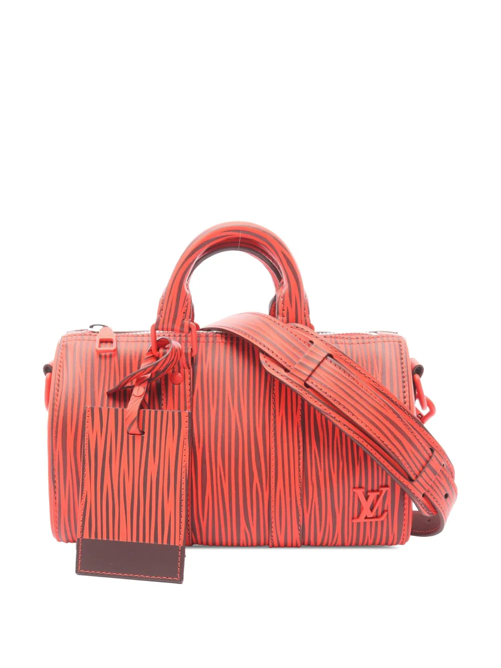 Louis Vuitton Pre-Owned 2021-2025 Park Seo Bo Epi XL Keepall Bandouliere 25 satchel | Red | Image 1