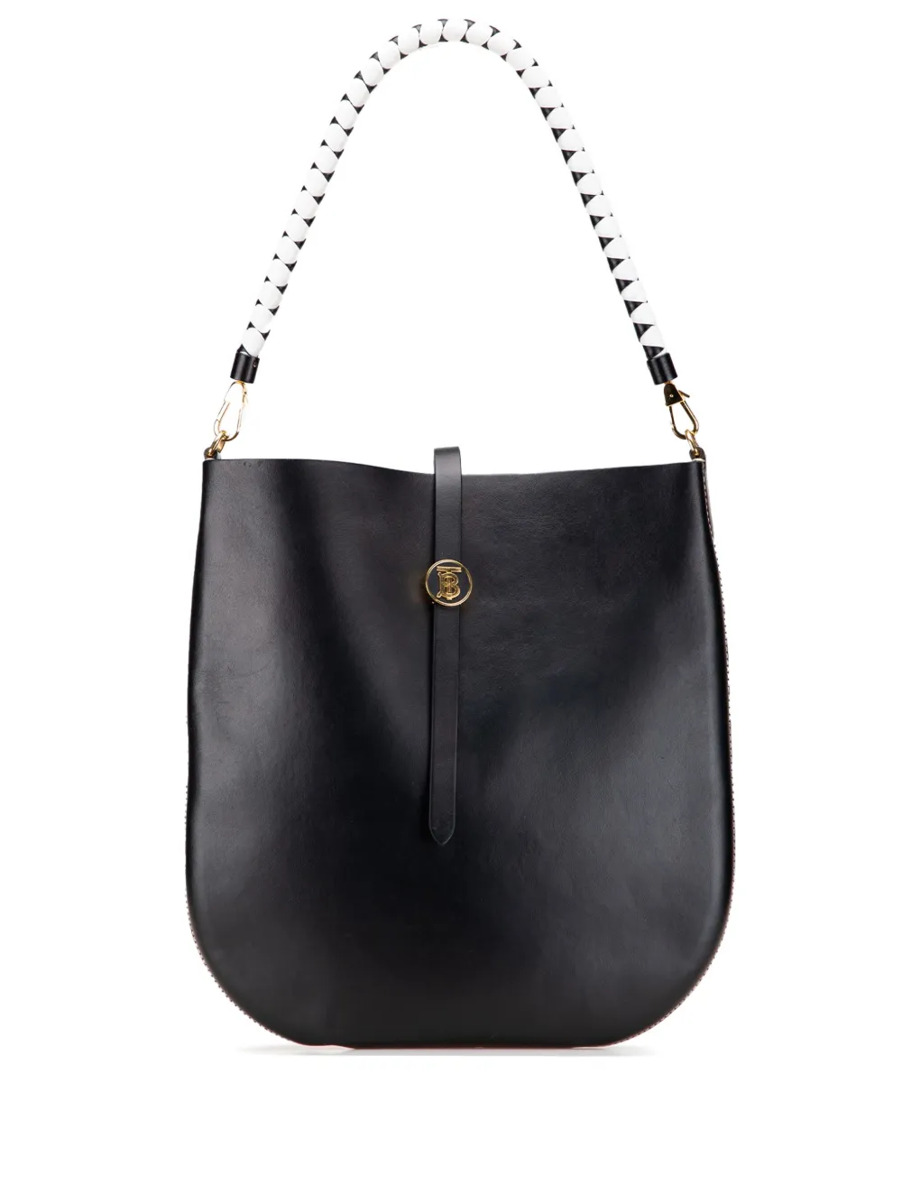 Burberry Pre-Owned 2018-2025 Leather TB Anne hobo bag | Black | Image 1