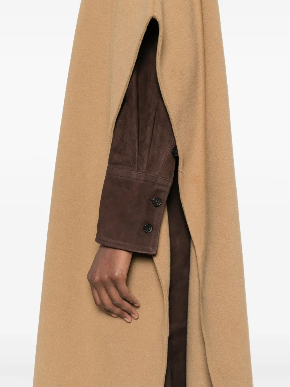 Michael Kors Jas met kettingdetail Beige