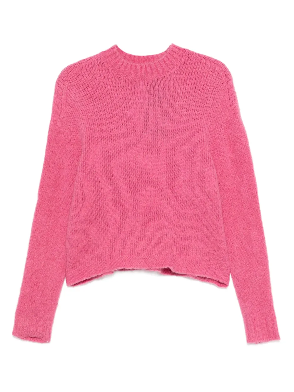 TWINSET round-neck knitted sweater - Rosa