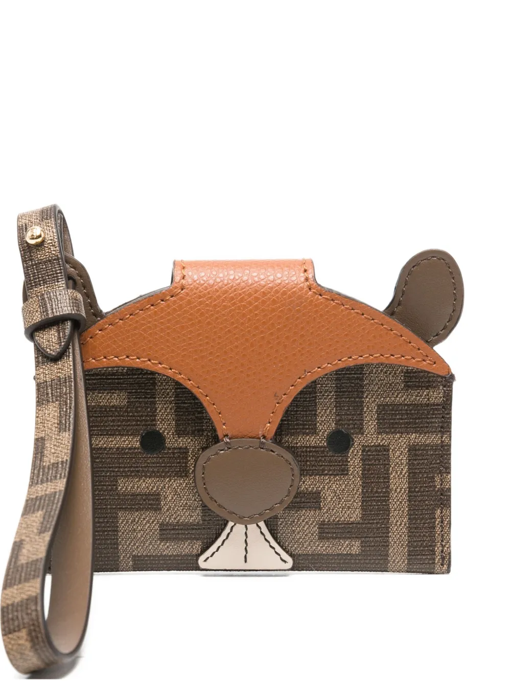 FENDI cartera con monograma | marrón | Image 1