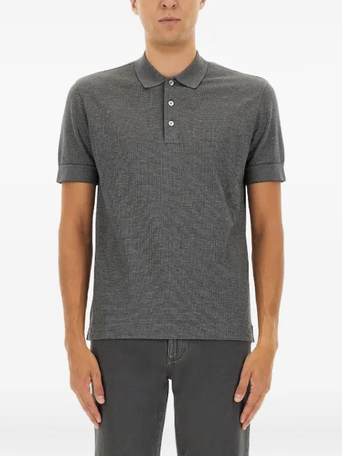 Zegna buttoned polo shirt