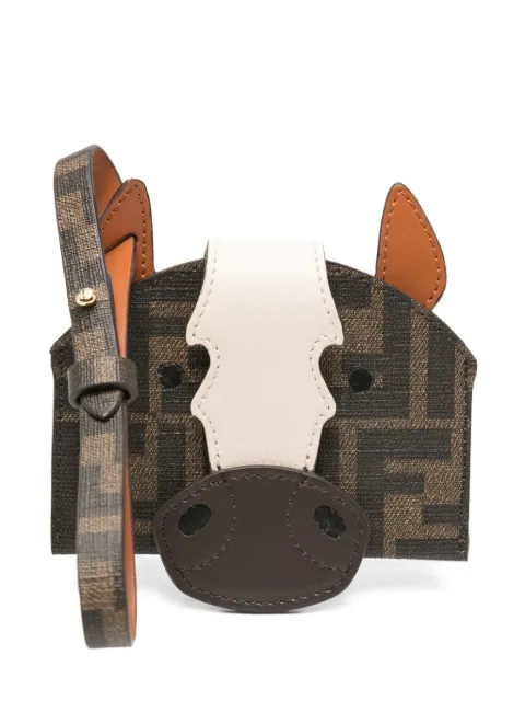 FENDI monogram animal wallet
