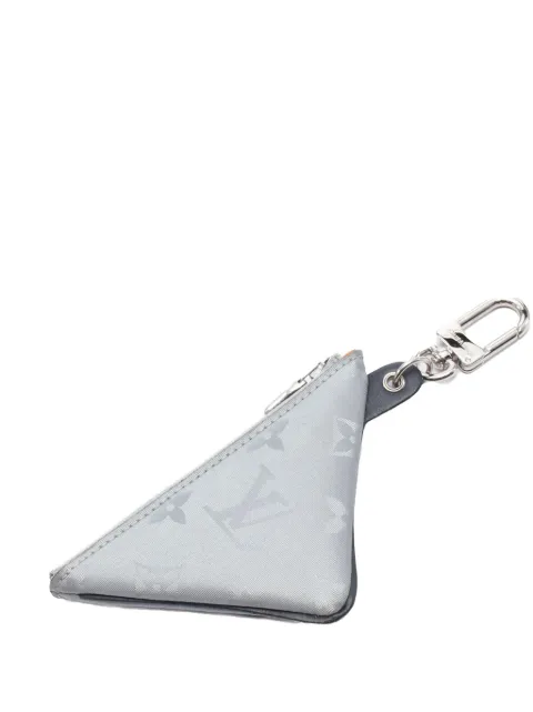 Louis Vuitton Pre-Owned 2018 Monogram Satellite Triangle Key Pouch coin pouch