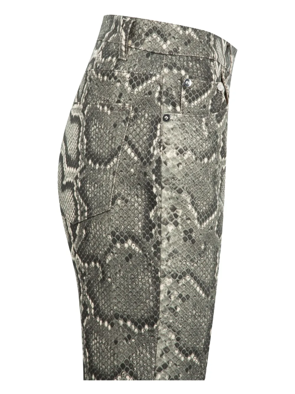 Gabriela Hearst Ezra Bootcut Jeans In Gray