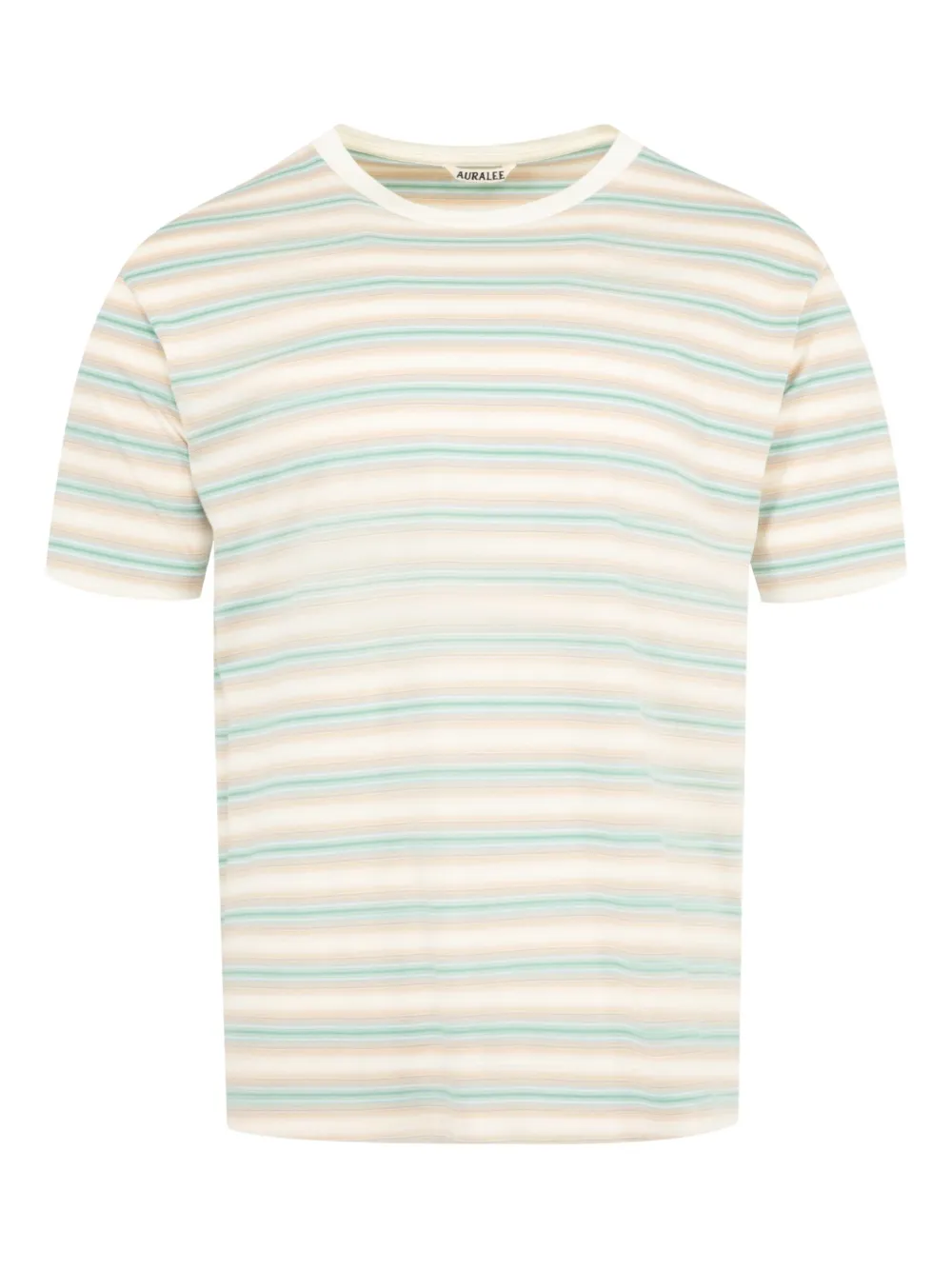 Auralee striped T-shirt | Neutrals | Image 1