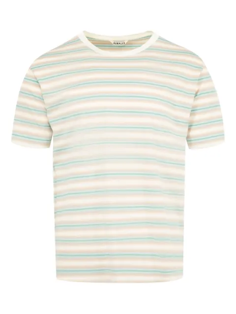 Auralee striped T-shirt 