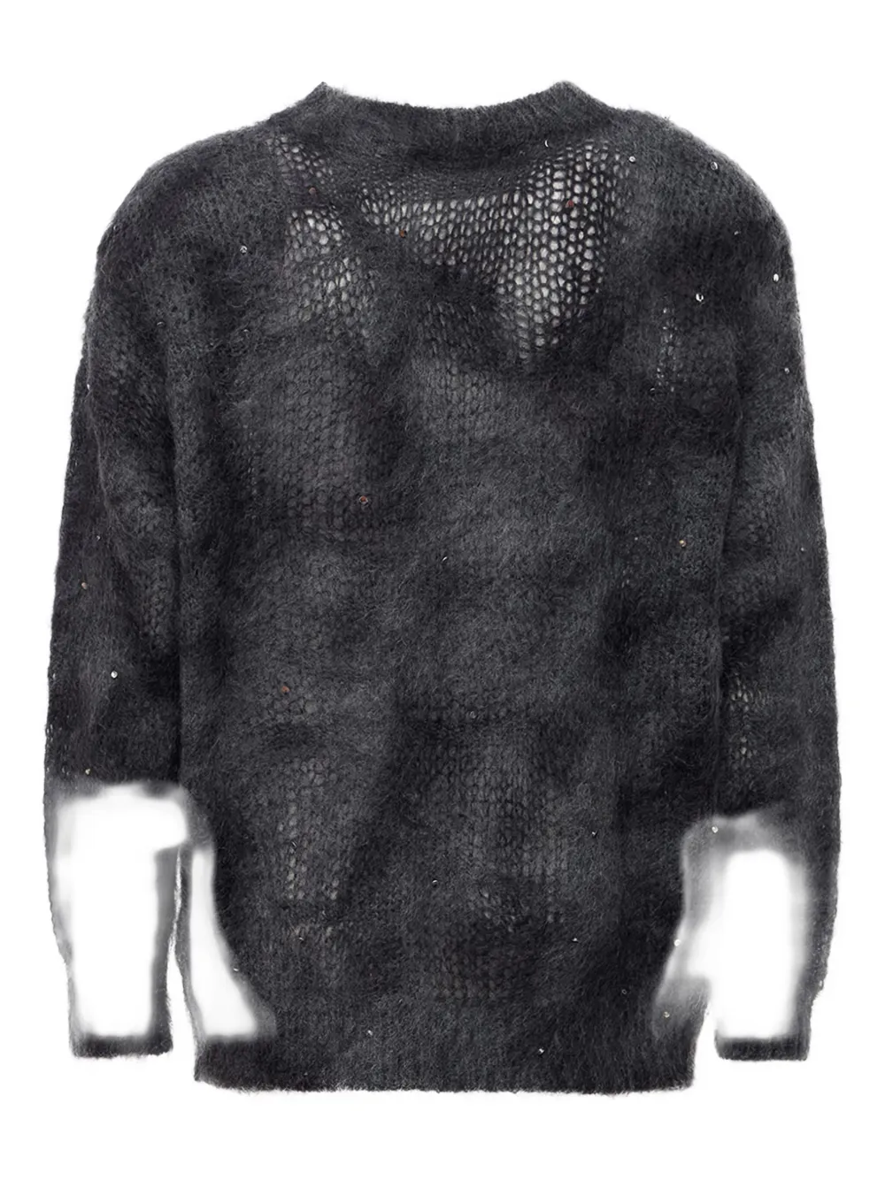 Isabel Marant Sequin-embellished Sweater In Black