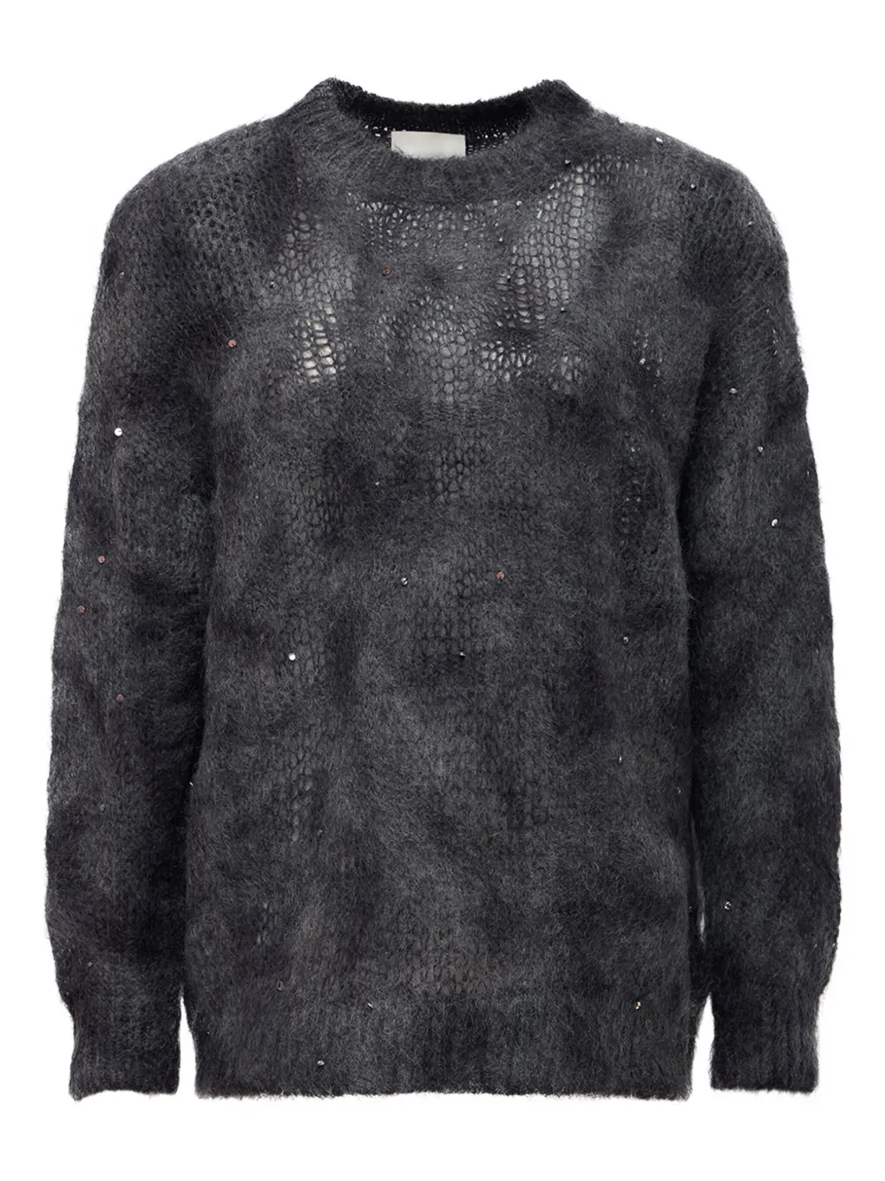 Isabel Marant Sequin-embellished Sweater In Black